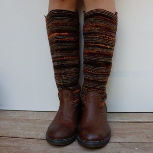 Artsy Woven Boots